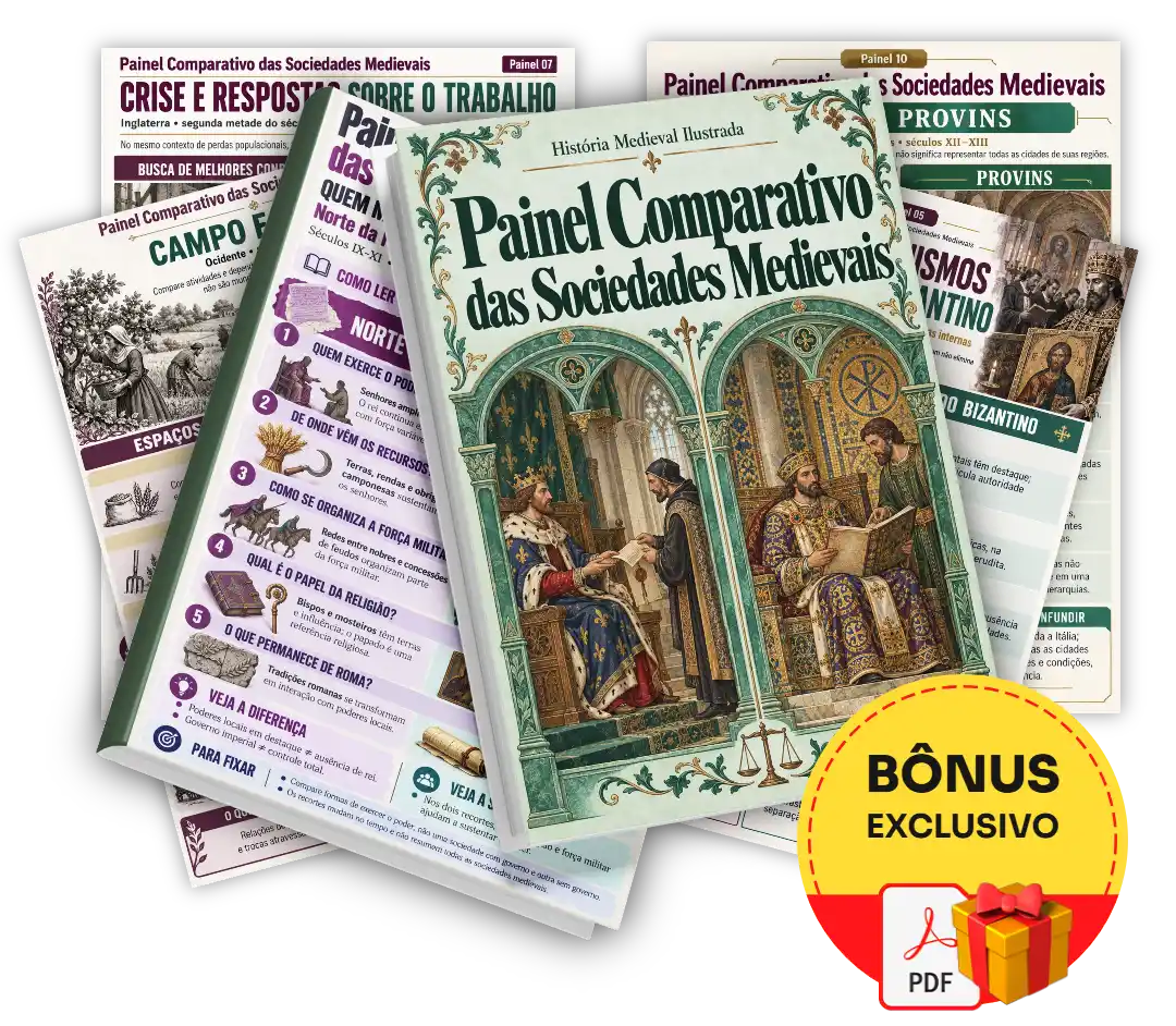 Painel Comparativo das Sociedades Medievais