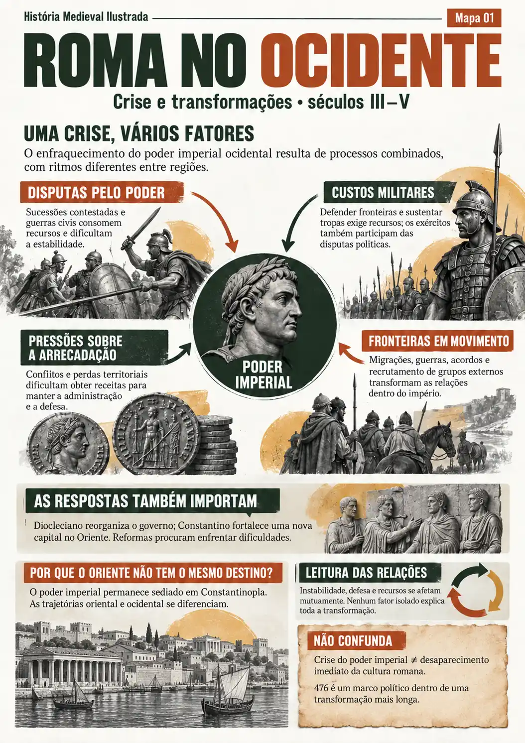 Roma no Ocidente: crise e transformações